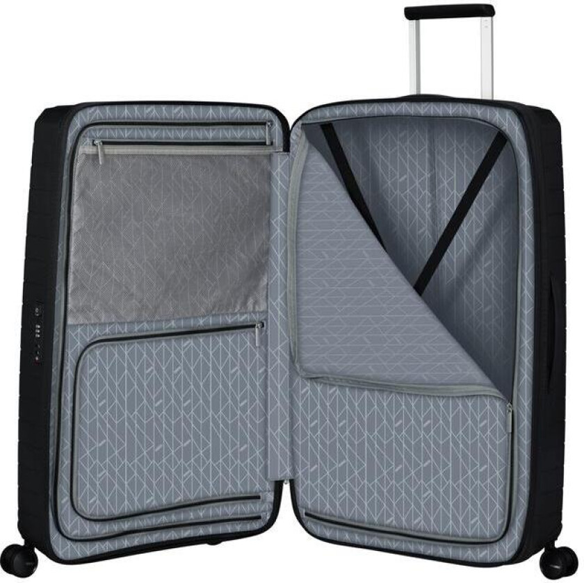 FastForward ekspanderende stor koffert 78 cm Flash Black