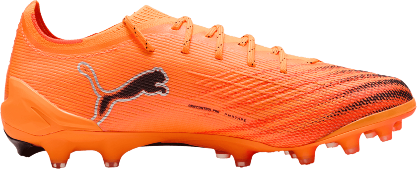 ULTRA 6 Ultimate AG, fotballsko kunstgress Heat Fire-PUMA Black