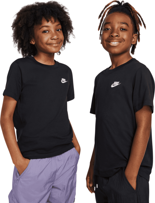 Sportswear Big Kids' T-Shirt, t-skjorte, barn BLACK