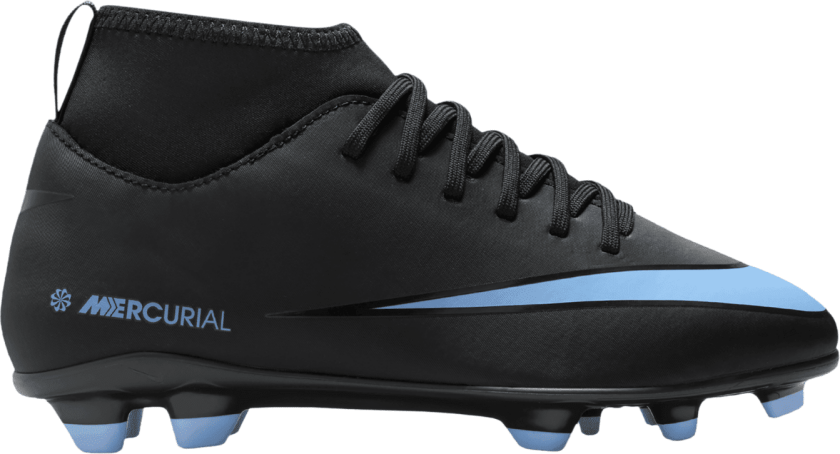 Mercurial Superfly Club FG, fotballsko gress Black/Blue