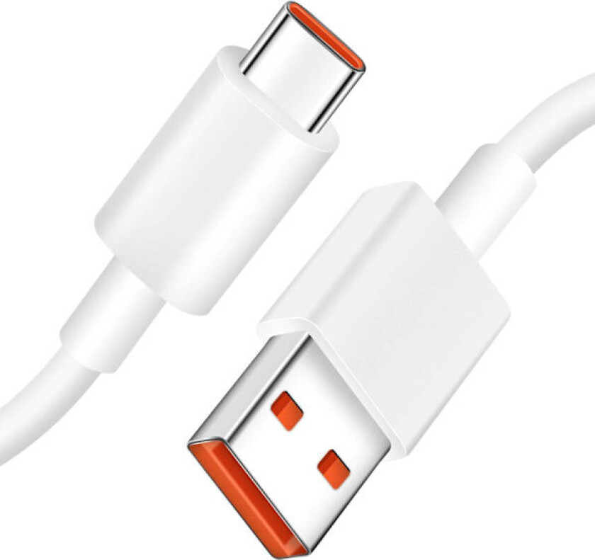 USB C-kabel hurtiglading for Redmi Note 10 Pro USB Type C-kabel 1m 6A Turbo Charge for Xiaomi Redmi Note Mi Pad