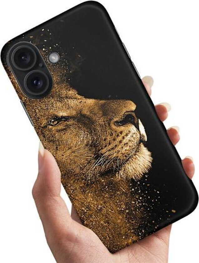 iPhone 16 - Deksel/Mobildeksel Lion