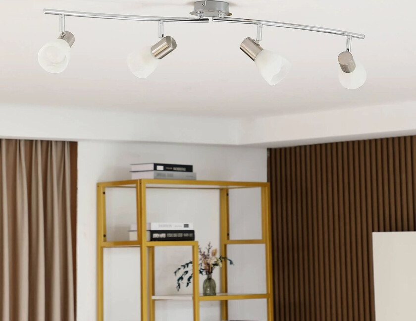 Kamiran LED-downlight, 4 lyskilder