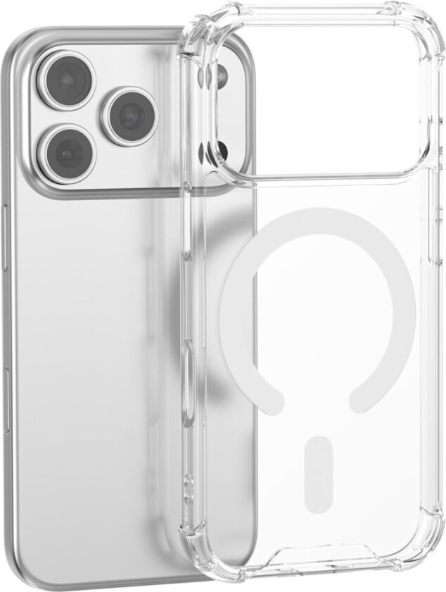 4Smarts Hybrid Cover for iPhone 17 Pro - MagSafe Kompatibel - Transparent