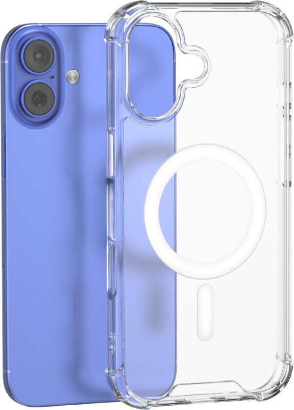 4Smarts Ibiza Hybrid Cover til iPhone 17 - MagSafe Kompatibel - Transparent