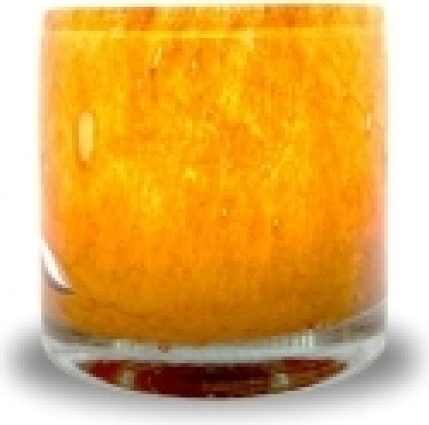 ® Stage AYLA, mundblæst genanvendt glas, gylden orange