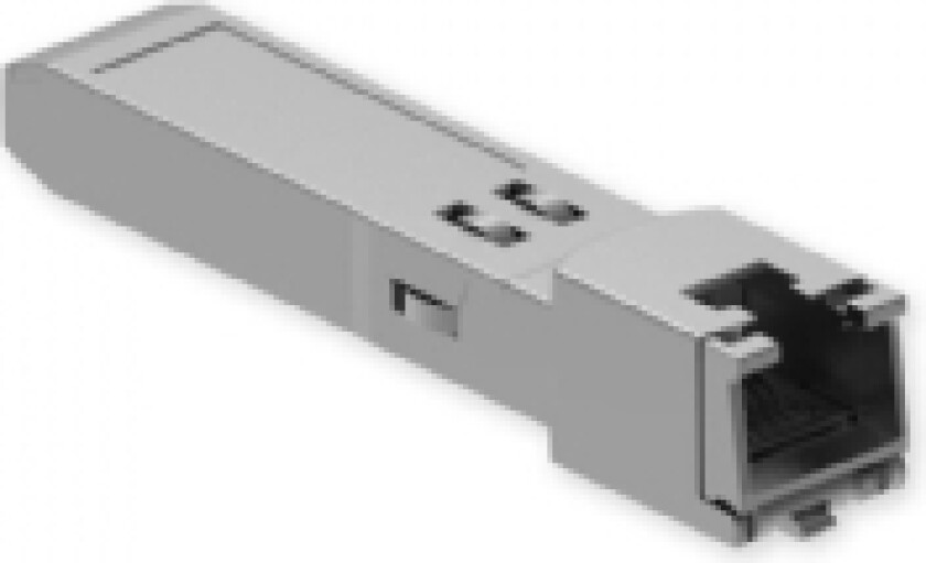 SFP (mini-GBIC) transceivermodul - 1.25GbE - over kobber - Ethernet 1.25GBase-T - RJ-45 - opp til 100 m