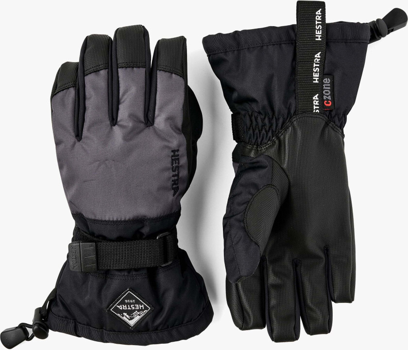 Gauntlet Czone Jr 5 Finger Graphite/Black 3