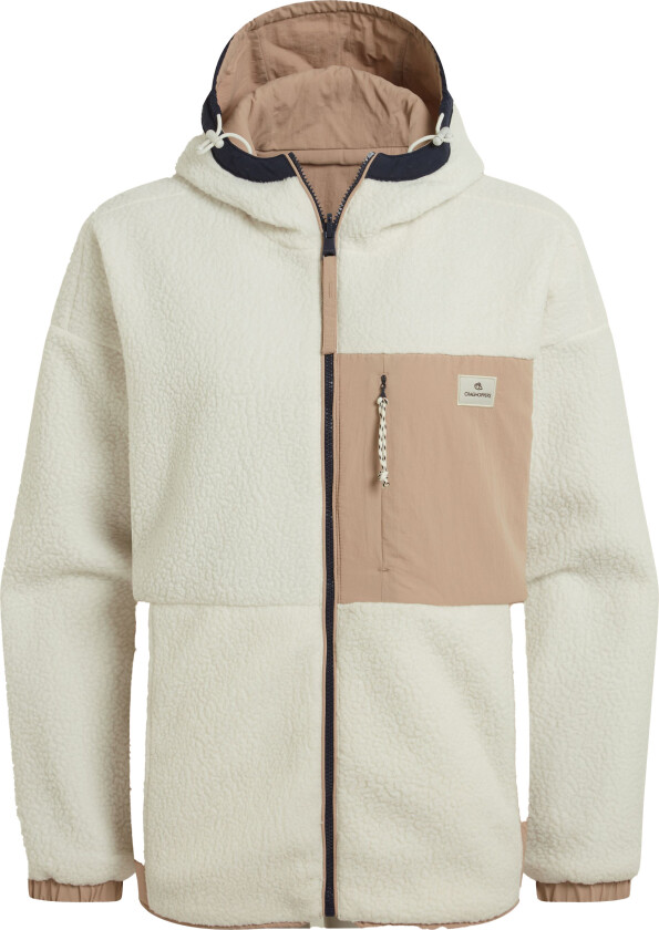 Women's Longlands Reversible Hooded Jacket Ecru / Warm Beige