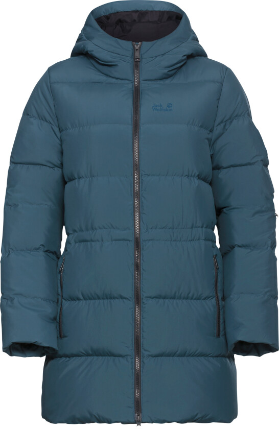 Women's Frozen Palace Long Jacket Rds Aluminium Blue