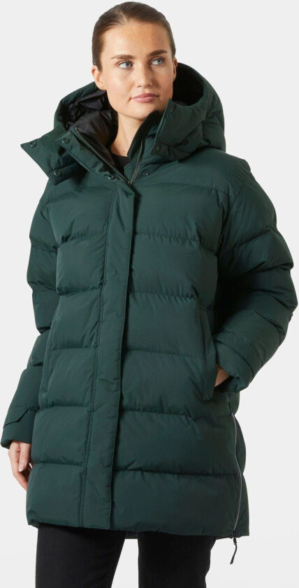 Dame Aspire Varm Oppblåst Overdimensjonert Parka Grønn L GrønnL