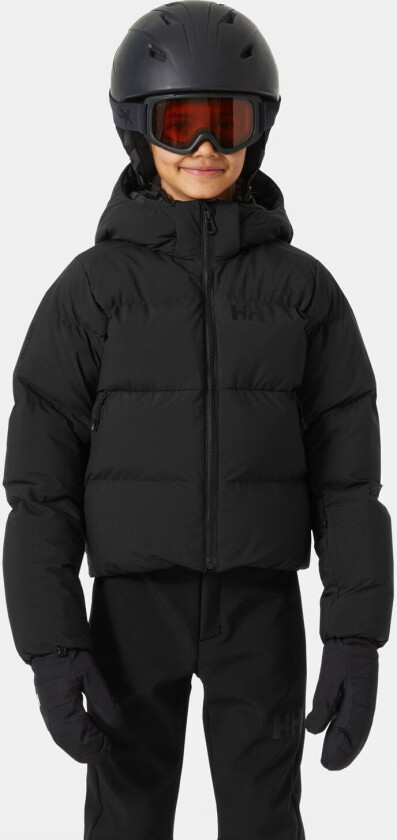 Nora Kort Ski Boblejakke Junior Svart 158/13 Svart158/13