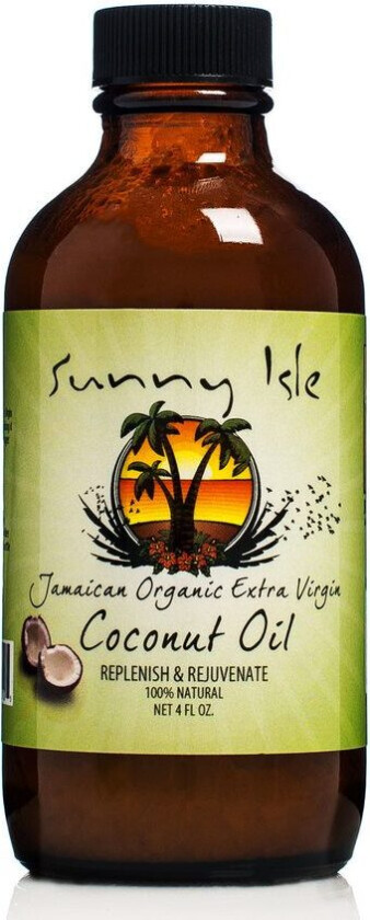 Sunny Isle Jamaican Organic Extra Virgin Coconut Oil 118ml