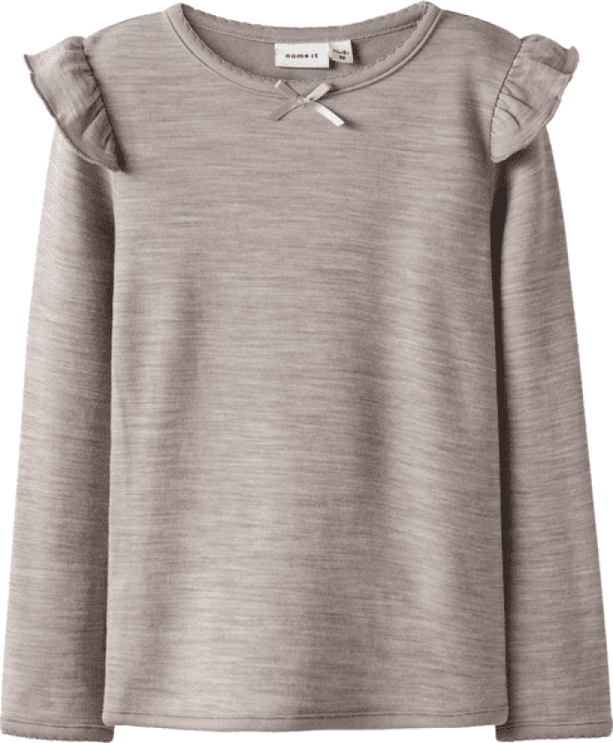 Name It Nmfwyla genser i ull/viskose småbarn, Satellite