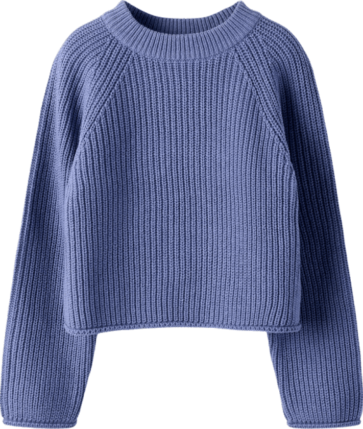 Name It Nkfvenja strikket genser til barn, Blue Ice