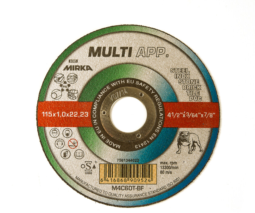Multi app, 115 x 1,0 x 22,2 M4 C60T-BF skæreskive