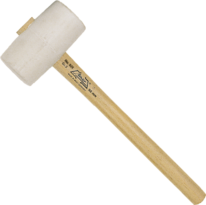 gummihammer hvid 75 mm
