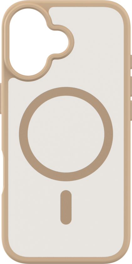 Frosted MagSafe Deksel iPhone 17 Beige