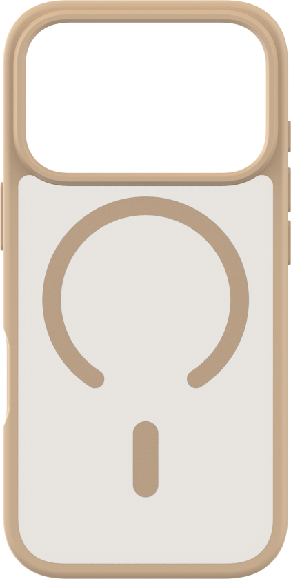 Frosted MagSafe Deksel iPhone 17 Pro Beige