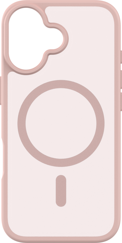 Frosted MagSafe Deksel iPhone 17 Rosa