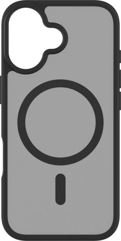 Frosted MagSafe Deksel iPhone 17 Svart