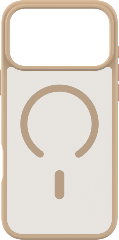 Frosted MagSafe Deksel iPhone 17 Pro Max Beige