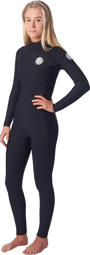 Dawn Patrol 3/2 GB Back Zip Våtdrakt svart