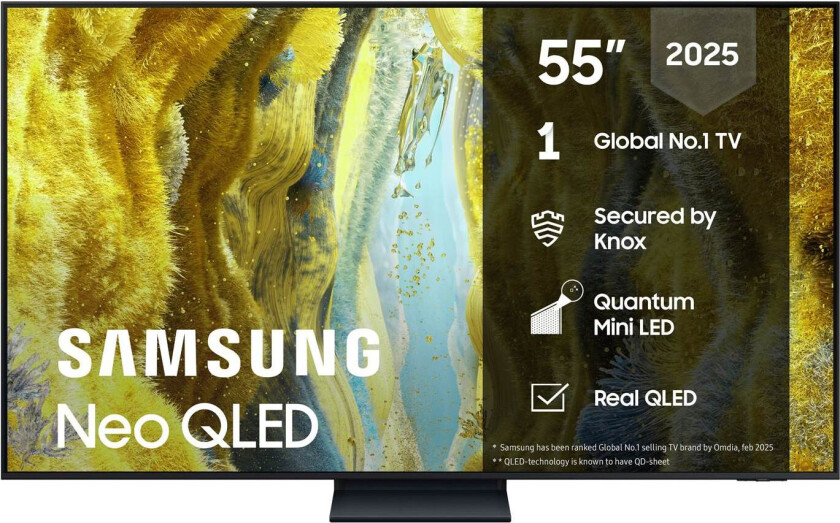 55" QN73F Neo QLED 4K Mini LED Smart TV (2025)