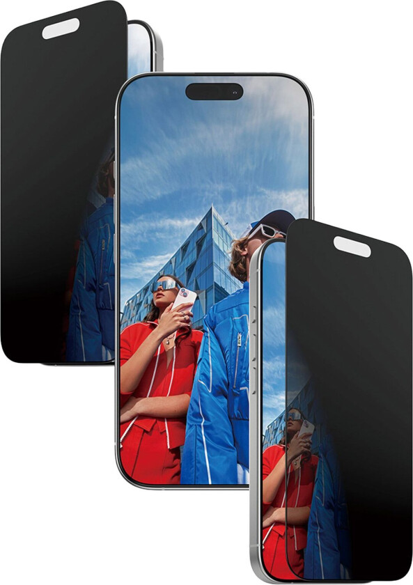 PanzerGlass iPhone 17 / 16 Pro 2-Way Privacy Skjermbeskytter