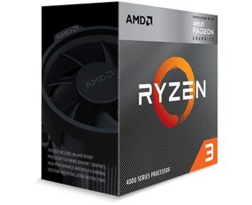 Ryzen 3 4300G 4,1 GHz with Wraith Stealth cooler