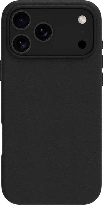 iPhone 17 Pro Max Roskilde skinndeksel (sort)