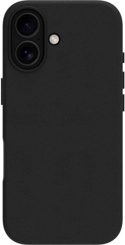 iPhone 17 Roskilde skinndeksel (sort)