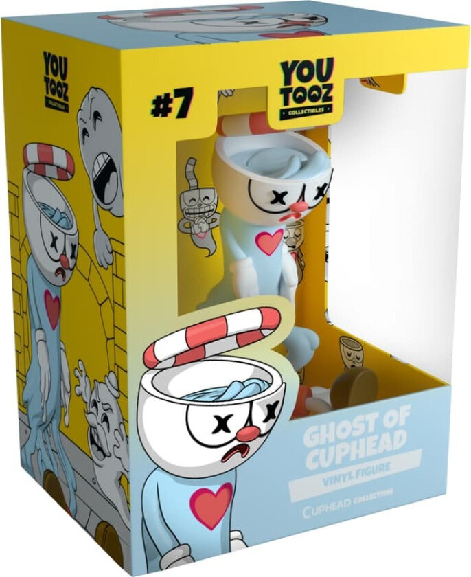 Cuphead actionfigur (Ghost of Cuphead)