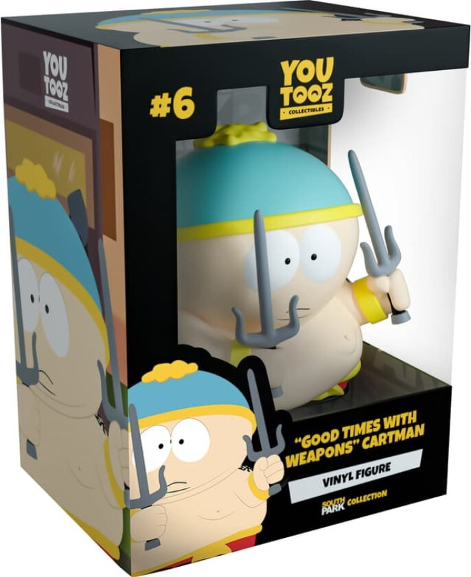 South Park actionfigur (Cartman with guns)