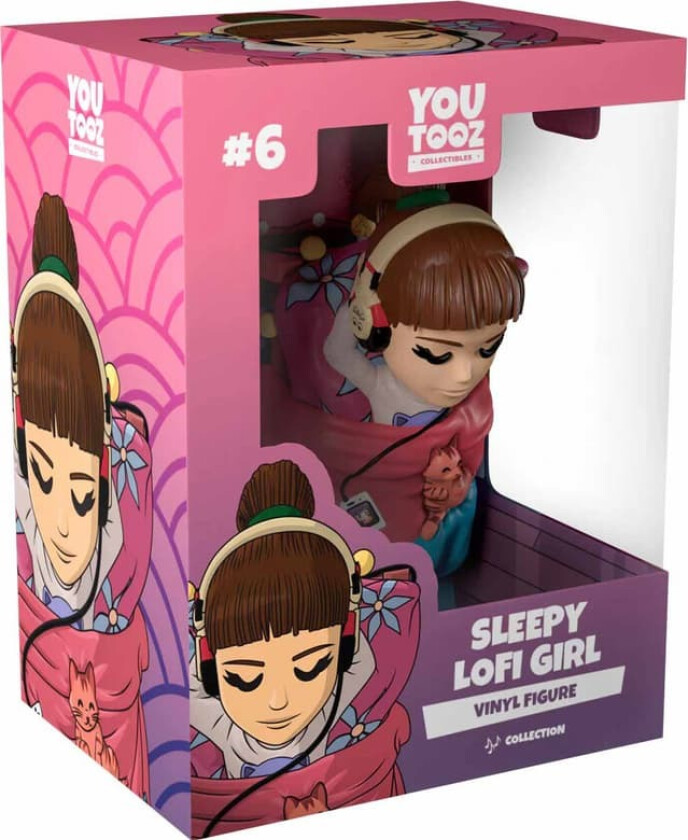 Sleepy Lo-Fi girl actionfigur