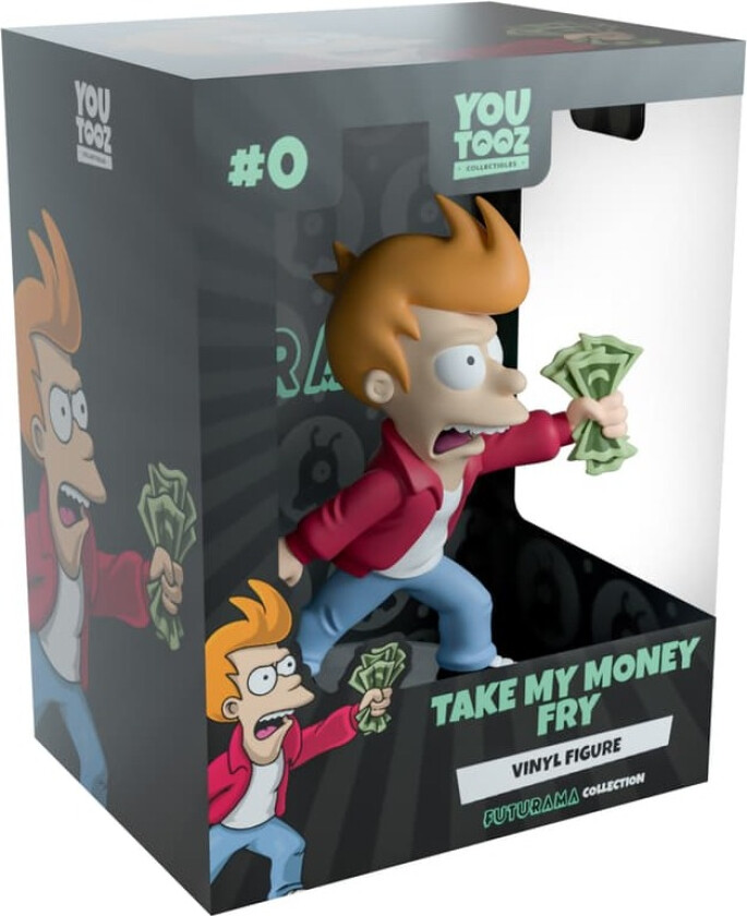 Futurama actionfigur (Take My Money Fry)
