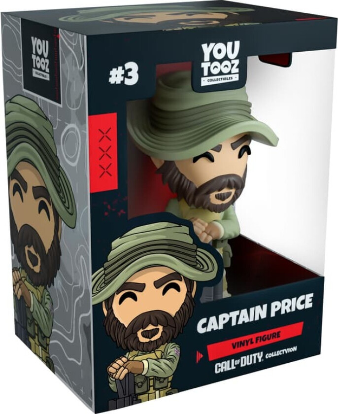 Call of Duty MW actionfigur (Captain Price)