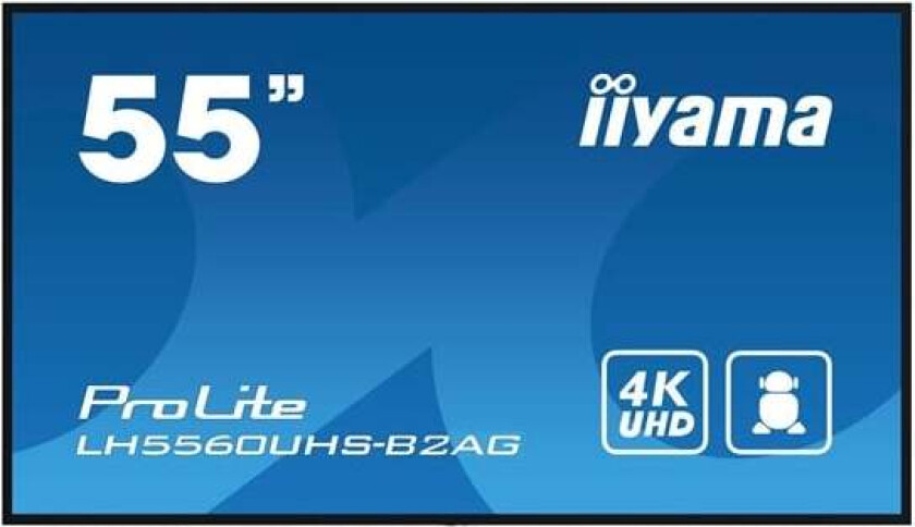 ProLite LH5560UHS-B2AG 55" Class (54.6" viewable) LED-backlit LCD display - 4K - for digital signage