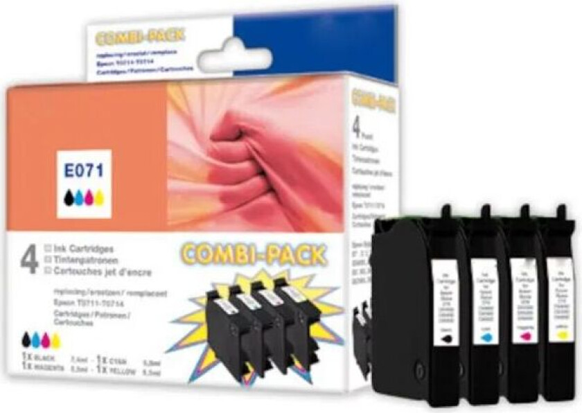 T0715 Blekkpatron 4-pk.