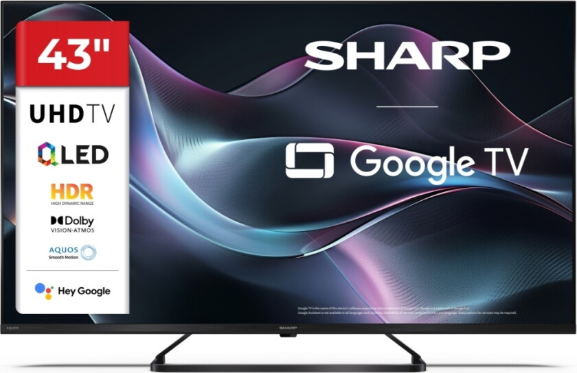 43" 4K QLED Google TV 43HP6465E