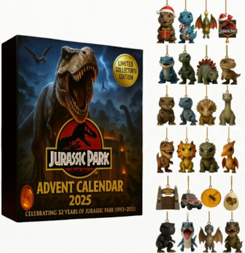 Julekalender 2025 - Dinosaur