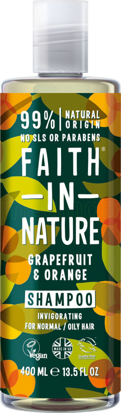 Faith In Nature Grapefruit & Orange Shampoo 400 ml