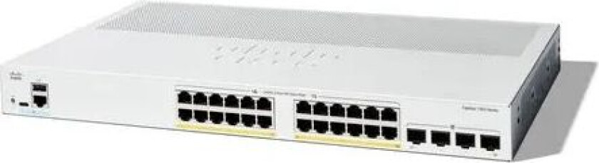 Catalyst C1300 Managed 24x1gbe 4xgbe Sfp Poe 195w Switch