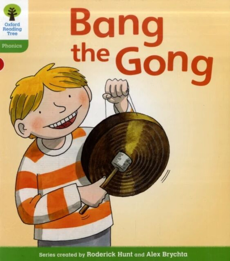 Oxford Reading Tree: Level 2: Floppy&#039;s Phonics Fiction: Bang the Gong av Roderick Hunt, Kate Ruttle