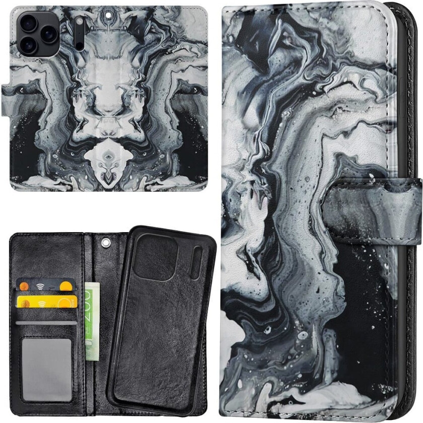 iPhone 17 Pro - Lommebok Deksel Malt Kunst