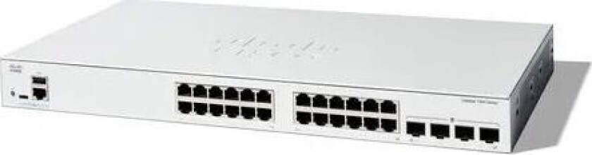 Catalyst C1300 Managed 24x1gbe 4xgbe Sfp Switch