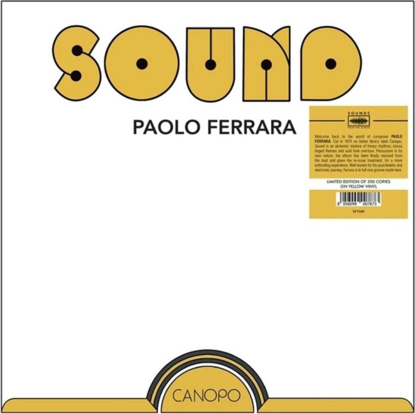 Paolo Ferrara Sound LP/Vinyl
