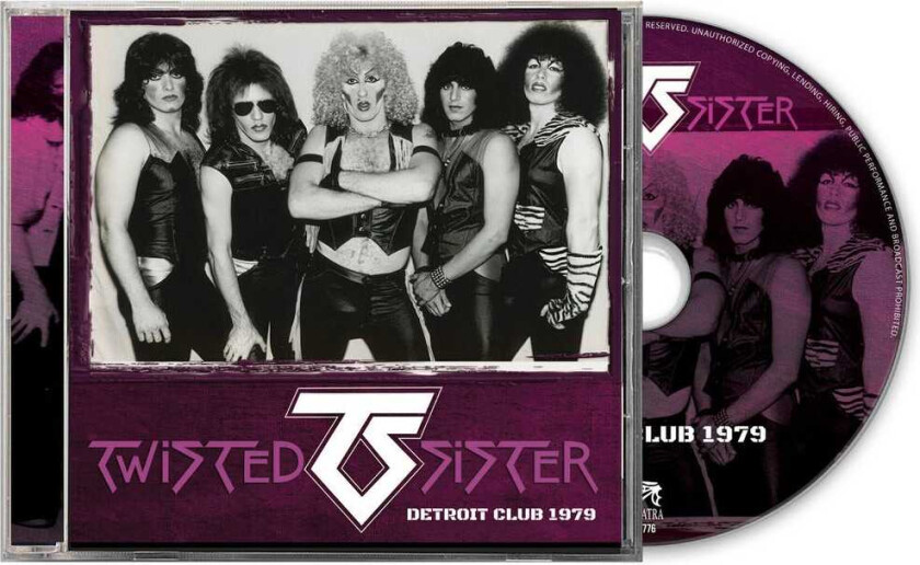 Twisted Sister Detroit Club 1979 CD