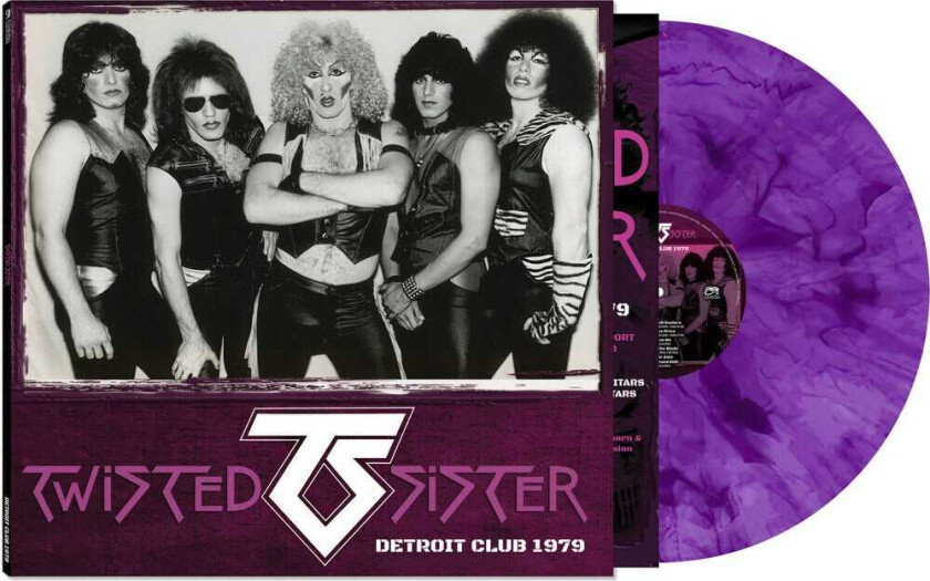 Twisted Sister Detroit Club 1979 LP/Vinyl