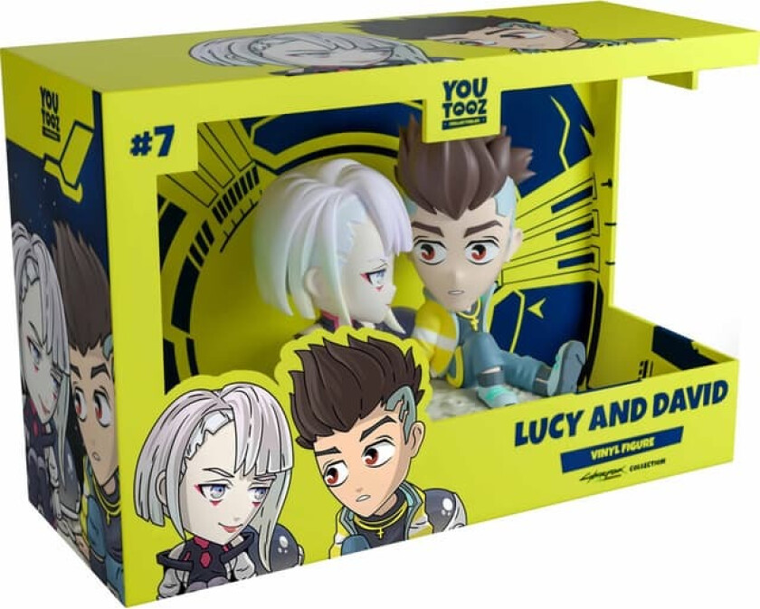 Cyberpunk actionfigur (Lucky and David)